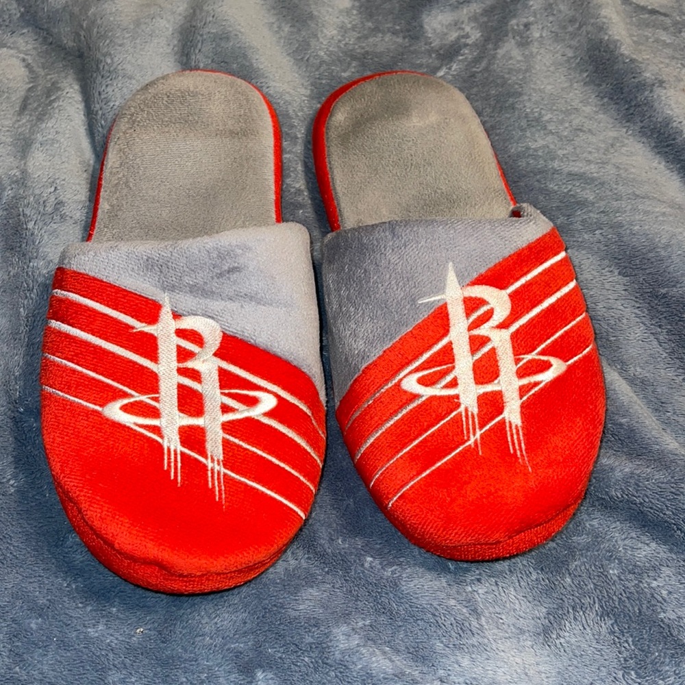 Mens houston rockets house slippers